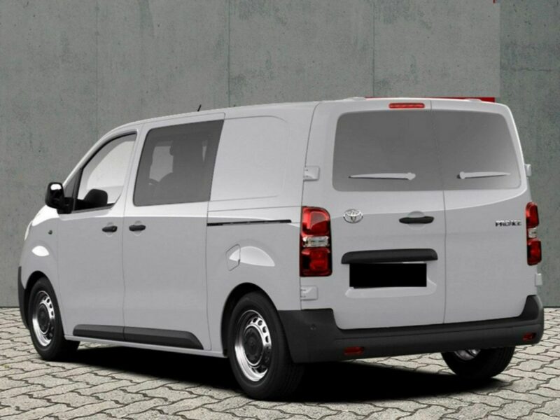 Toyota ProAce 6-os. Brygada 177KM 8A/T Kamera Ekran 10" Czujniki MartwePole Od ręki