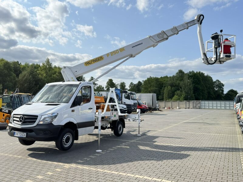 Mercedes Sprinter Podnośnik Koszowy 25m Palfinger P 250 BK Zwyżka (Ruthmann Wumag GSR)