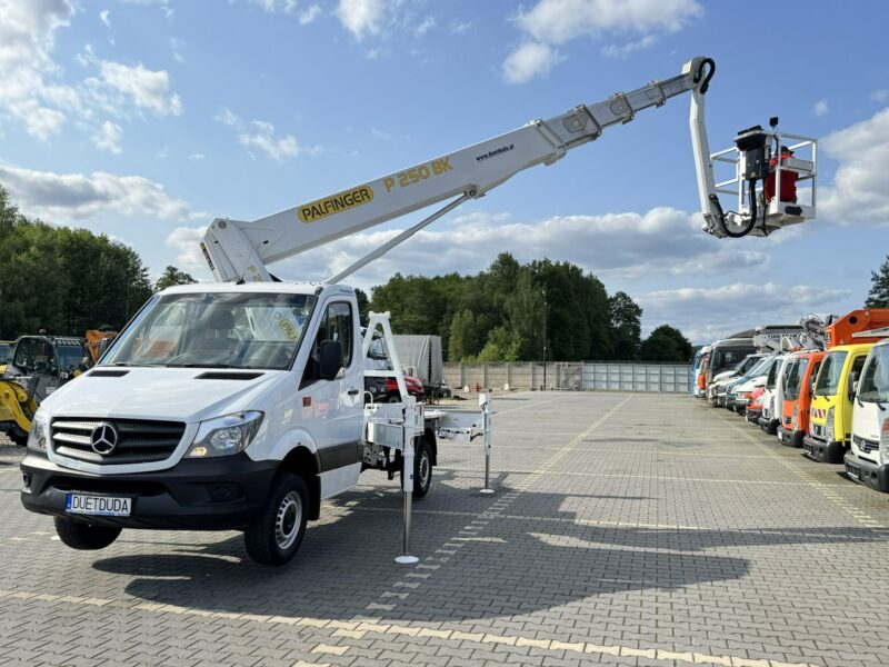 Mercedes Sprinter Podnośnik Koszowy 25m Palfinger P 250 BK Zwyżka (Ruthmann Wumag GSR)