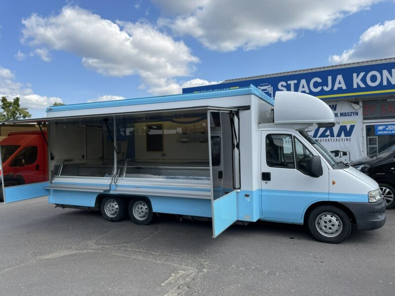 Fiat Ducato Autosklep Ryb Gastronomiczny food truck foodtruck sklep 112tkm BORCO