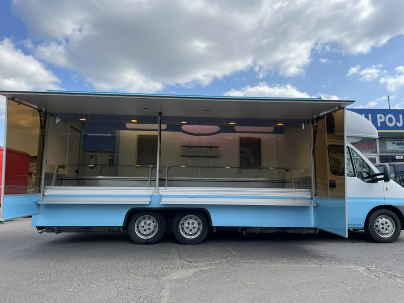 Fiat Ducato Autosklep Ryb Gastronomiczny food truck foodtruck sklep 112tkm BORCO
