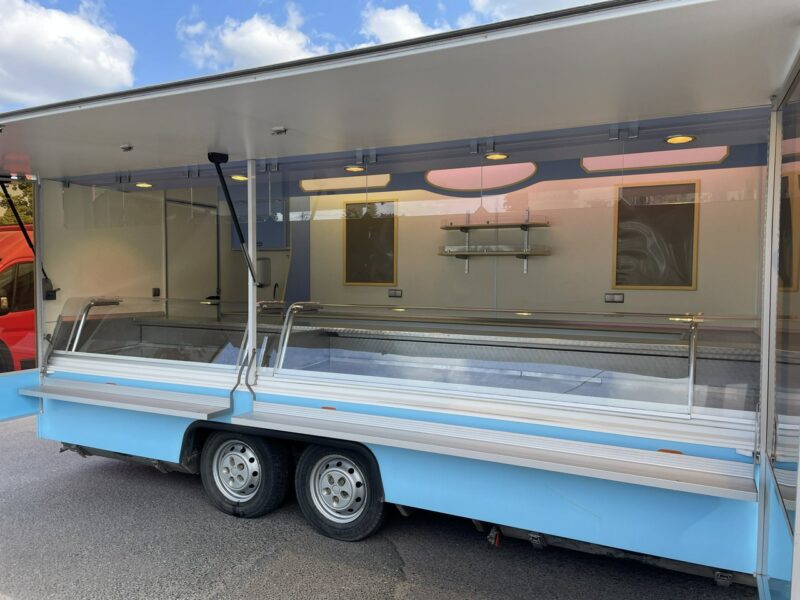 Fiat Ducato Autosklep Ryb Gastronomiczny food truck foodtruck sklep 112tkm BORCO