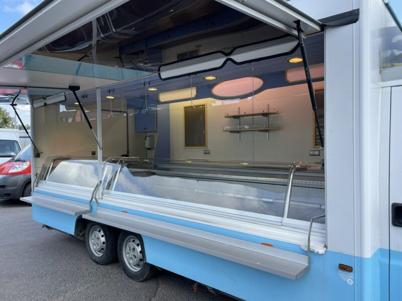 Fiat Ducato Autosklep Ryb Gastronomiczny food truck foodtruck sklep 112tkm BORCO