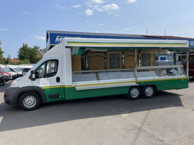 Fiat Doblo Autosklep wędlin Gastronomiczna food truck foodtruck sklep Borco 2009