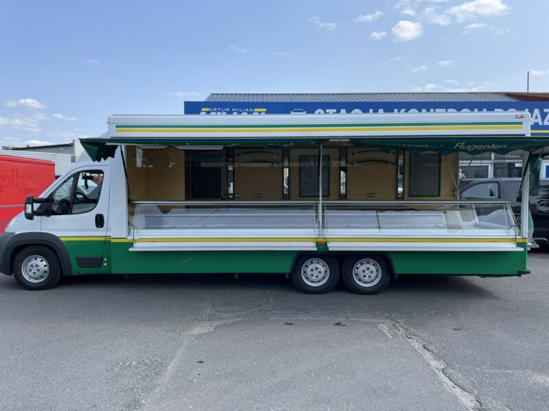 Fiat Doblo Autosklep wędlin Gastronomiczna food truck foodtruck sklep Borco 2009