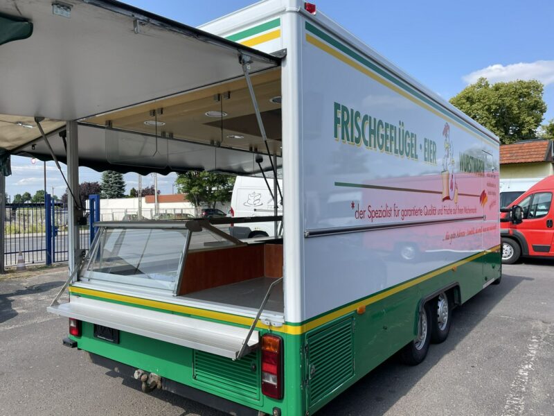 Fiat Doblo Autosklep wędlin Gastronomiczna food truck foodtruck sklep Borco 2009