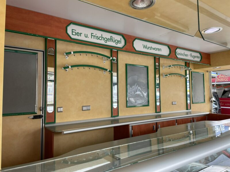 Fiat Doblo Autosklep wędlin Gastronomiczna food truck foodtruck sklep Borco 2009