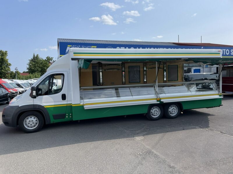 Fiat Doblo Autosklep wędlin Gastronomiczna food truck foodtruck sklep Borco 2009
