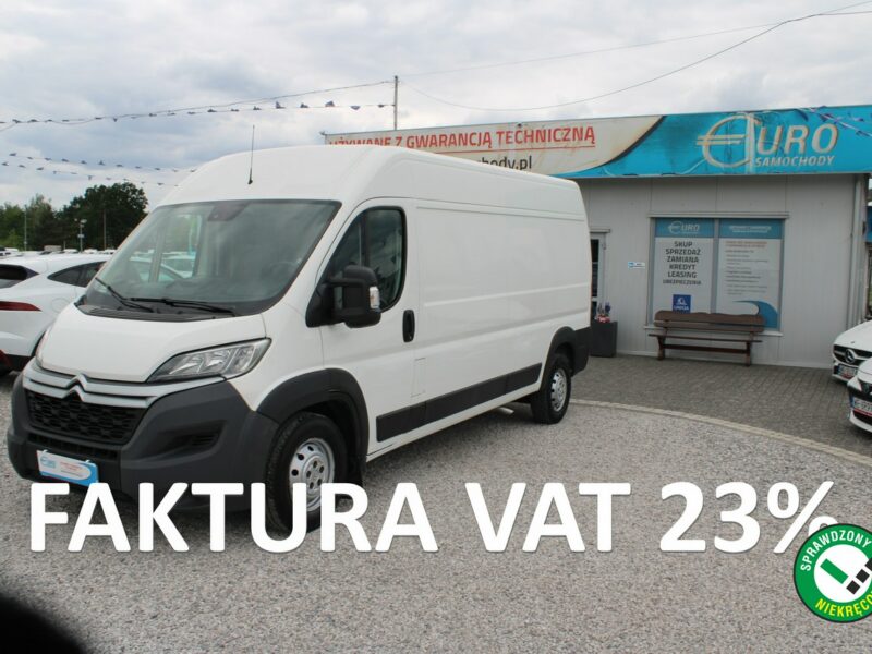 Citroen Jumper L3H2 F-vat Vat-1 Gwarancja Krajowy