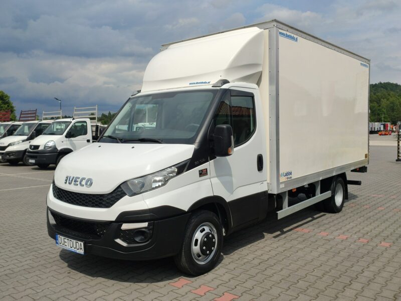 Iveco Daily 35C15 Do 3,5tony Kontener 8-Palet Winda Drzwi Boczne Na Bliźniaku Super Stan