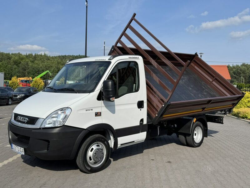 Iveco Daily 50C18 V 3.0 Wywrotka 3-stronna do 3.5 tony (70C18, 35C18) Kat B. Super Stan !