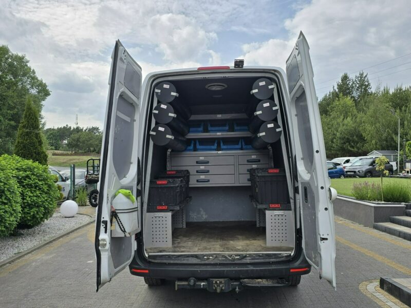 Mercedes Sprinter 319 CDi 3.0 CDi 190KM / Salon PL I-właściciel / 3,5T na haku WARSZTAT