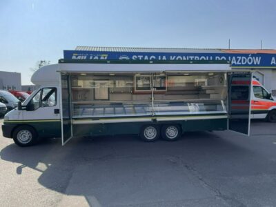 Fiat Ducato Ducato Autosklep Gastronomiczny Food Truck Foodtruck sklep bar