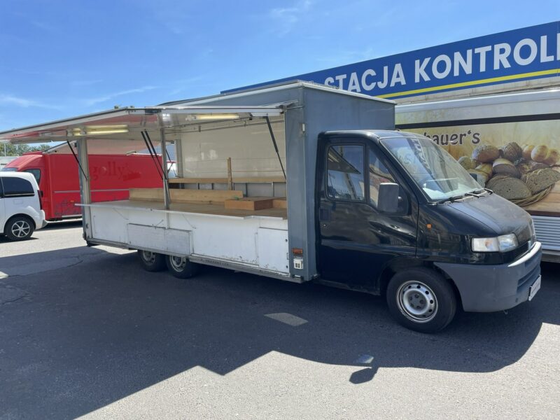 Fiat Ducato Ducato Autosklep Gastronomiczny Food Truck Foodtruck sklep bar