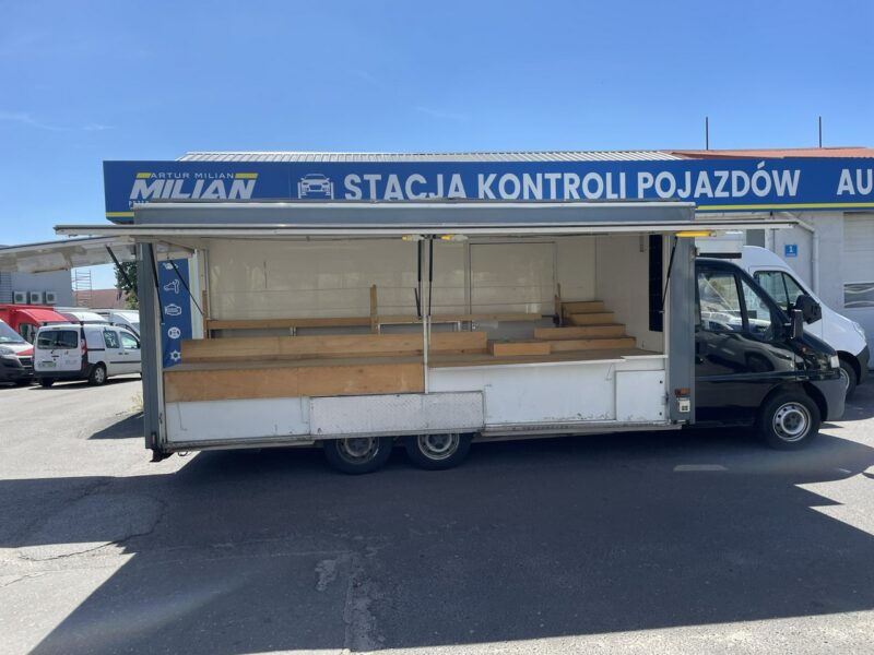 Fiat Ducato Ducato Autosklep Gastronomiczny Food Truck Foodtruck sklep bar