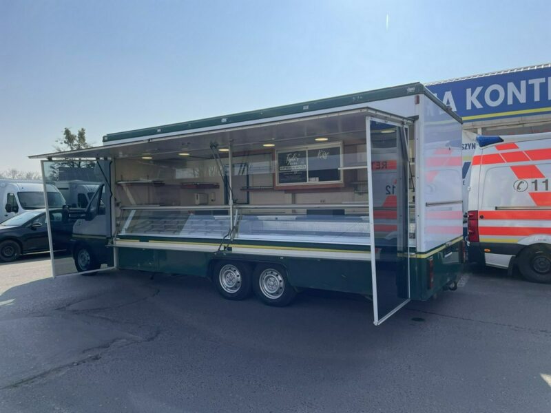 Fiat Ducato Ducato Autosklep Gastronomiczny Food Truck Foodtruck sklep bar