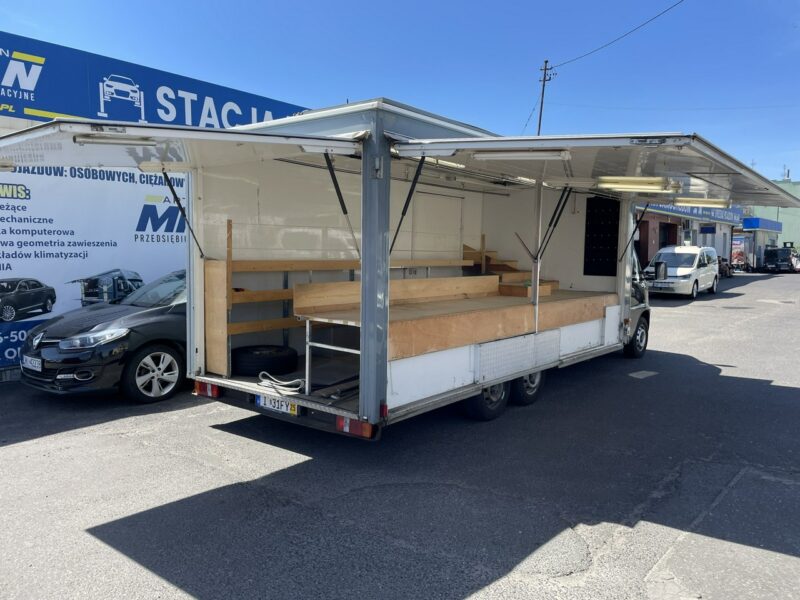 Fiat Ducato Ducato Autosklep Gastronomiczny Food Truck Foodtruck sklep bar