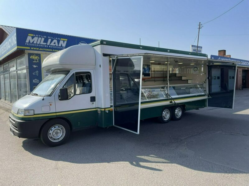 Fiat Ducato Ducato Autosklep Gastronomiczny Food Truck Foodtruck sklep bar