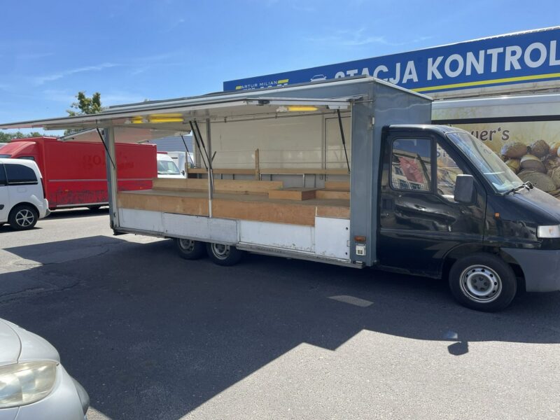 Fiat Ducato Ducato Autosklep Gastronomiczny Food Truck Foodtruck sklep bar