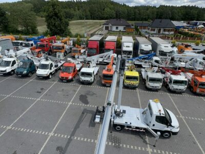 Iveco Daily 35S14 Podnośnik Koszowy Multitel MX 250 Zwyżka UDT Wumag GSR CMC Ruthmann