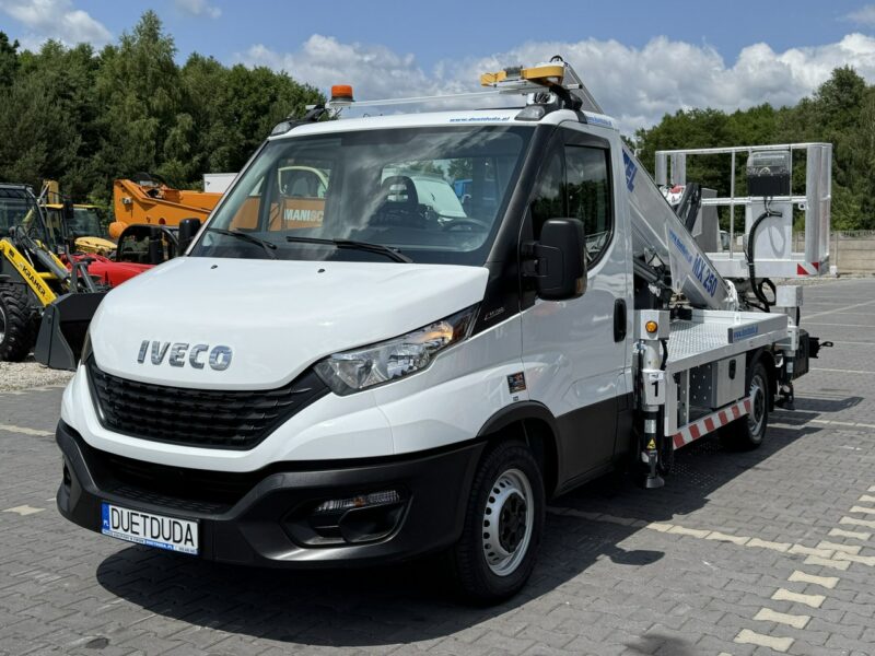 Iveco Daily 35S14 Podnośnik Koszowy Multitel MX 250 Zwyżka UDT Wumag GSR CMC Ruthmann