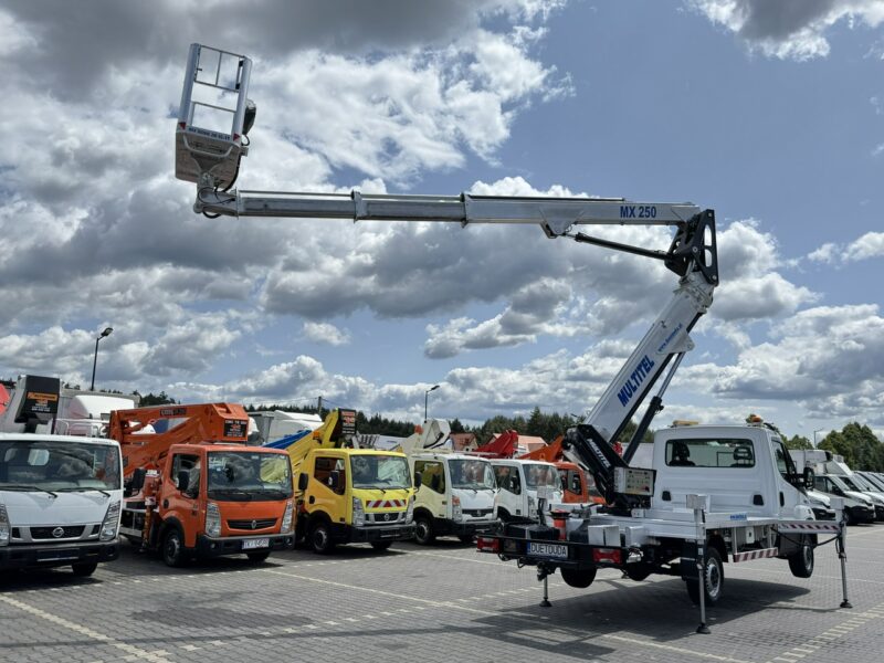 Iveco Daily 35S14 Podnośnik Koszowy Multitel MX 250 Zwyżka UDT Wumag GSR CMC Ruthmann