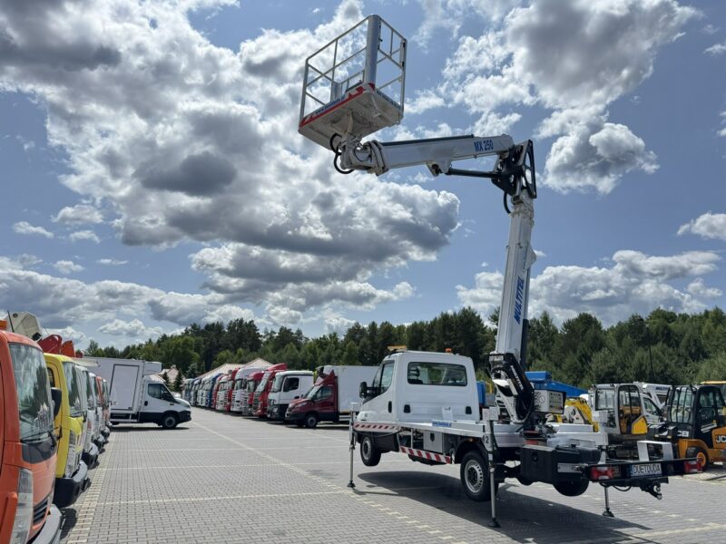 Iveco Daily 35S14 Podnośnik Koszowy Multitel MX 250 Zwyżka UDT Wumag GSR CMC Ruthmann