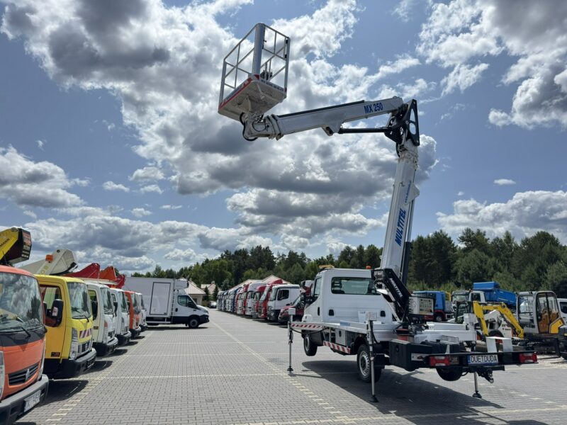 Iveco Daily 35S14 Podnośnik Koszowy Multitel MX 250 Zwyżka UDT Wumag GSR CMC Ruthmann