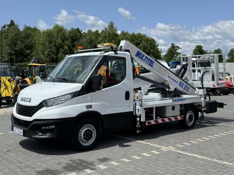 Iveco Daily 35S14 Podnośnik Koszowy Multitel MX 250 Zwyżka UDT Wumag GSR CMC Ruthmann