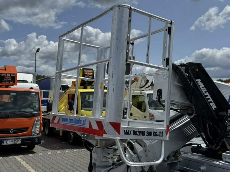 Iveco Daily 35S14 Podnośnik Koszowy Multitel MX 250 Zwyżka UDT Wumag GSR CMC Ruthmann