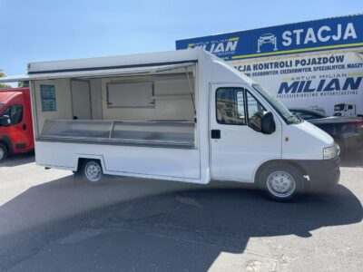 Fiat Ducato Ducato Autosklep wędlin Gastronomiczny Food Truck Foodtruck Sklep 2007
