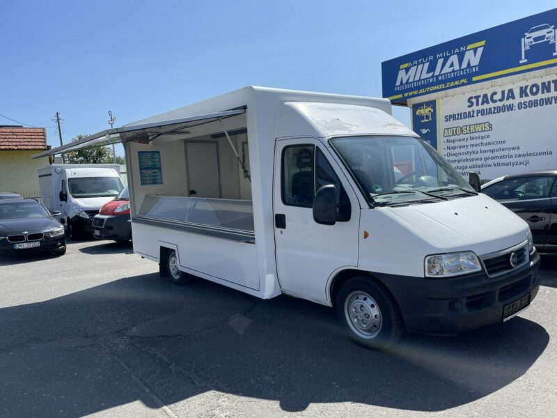 Fiat Ducato Ducato Autosklep wędlin Gastronomiczny Food Truck Foodtruck Sklep 2007