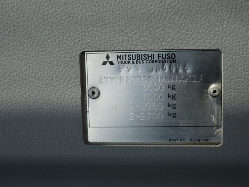 Mitsubishi Canter 3C15 145 kM DMC-3500 kg. KAT. B 3-stronny wywrot. Wzmocniona wersja