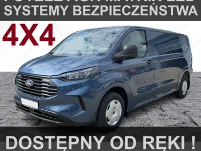 Ford Transit Custom 4x4 Kamera 360 Matrix Led Systemy bezpieczeństwa Od ręki !