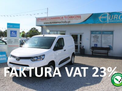 Toyota Proace City Active 1.5D-4t Vat-1 F-Vat Gwarancja SalonPL