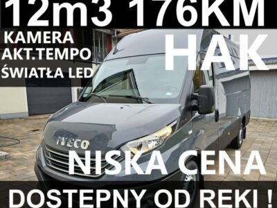 Iveco Daily 35S18A8H V 12m3 176KM Kamera Akt.Tempo. Komfortowy Fotel Od ręki 2134 zł