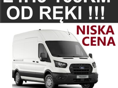Ford Transit L4H3 165KM Kamera Czujniki parkowania Niska Cena Od ręki ! 1815zł