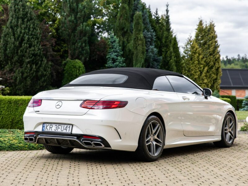 Mercedes S 500 Faktura VAT. Bezwypadkowy. Wydech Brabus. Pełne wyposażenie. W222 (2013-2020)