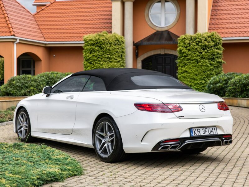 Mercedes S 500 Faktura VAT. Bezwypadkowy. Wydech Brabus. Pełne wyposażenie. W222 (2013-2020)