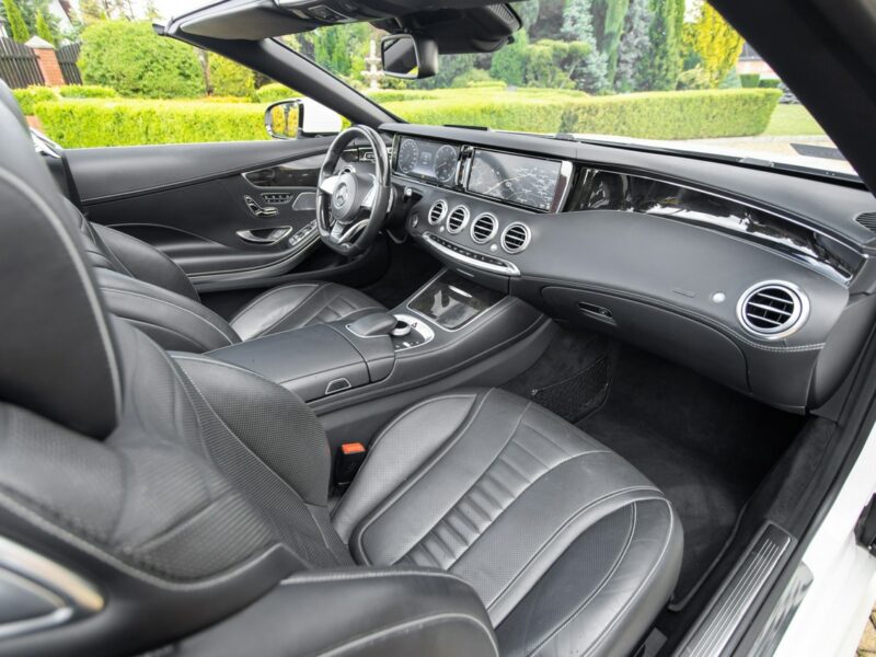 Mercedes S 500 Faktura VAT. Bezwypadkowy. Wydech Brabus. Pełne wyposażenie. W222 (2013-2020)