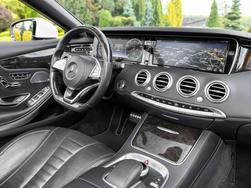 Mercedes S 500 Faktura VAT. Bezwypadkowy. Wydech Brabus. Pełne wyposażenie. W222 (2013-2020)
