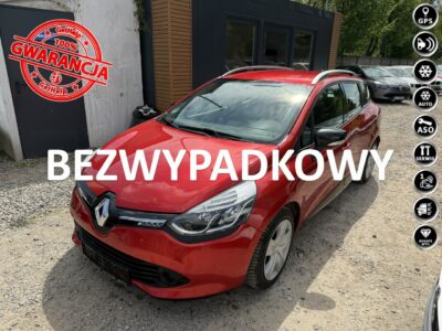 Renault Clio 1.2*16v*Klima*ALU*serwis*Nawigacja*PDC*129tkm*Grantour*Relingi*Niemc IV (2012-)