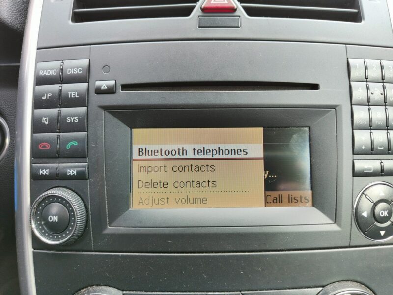 Mercedes B 180 2.0 CDI 109 KM, Grzane Fotele, Bluetooth, Komputer, Wielofunkcyjna Kie W245 (2005-2011)