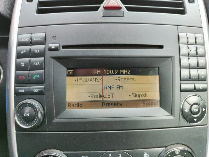 Mercedes B 180 2.0 CDI 109 KM, Grzane Fotele, Bluetooth, Komputer, Wielofunkcyjna Kie W245 (2005-2011)