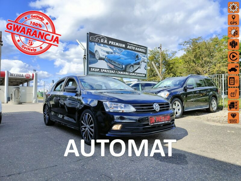 Volkswagen Jetta 1.8 TFSI 170 KM, Automat, Skóra, Nawigacja, Bluetooth, Kamera, Alu,USB A6 (2010-)