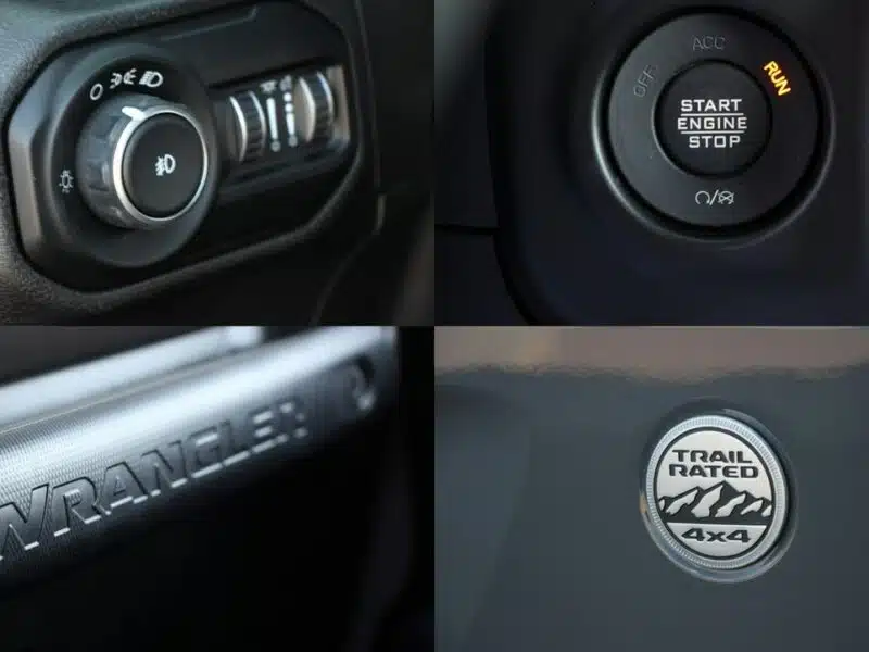 Jeep Wrangler 4x4*272KM*Trail Rated*Automat*Kamera*Dach Materiał IV (2017-)