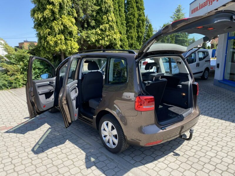 Volkswagen Touran 7 osób, Podgrzewane fotele,Klima,Gwarancja II (2010-2015)