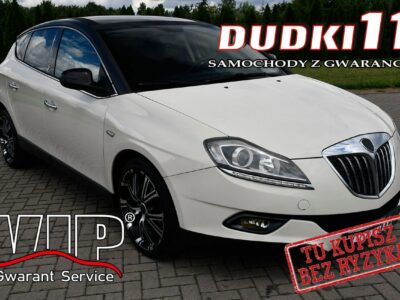 Lancia Delta 1,4B Turbo DUDKI11 Ledy,Pół-Skóry,Szyberdach x2, Serwis,Klimatronic III (2008-)