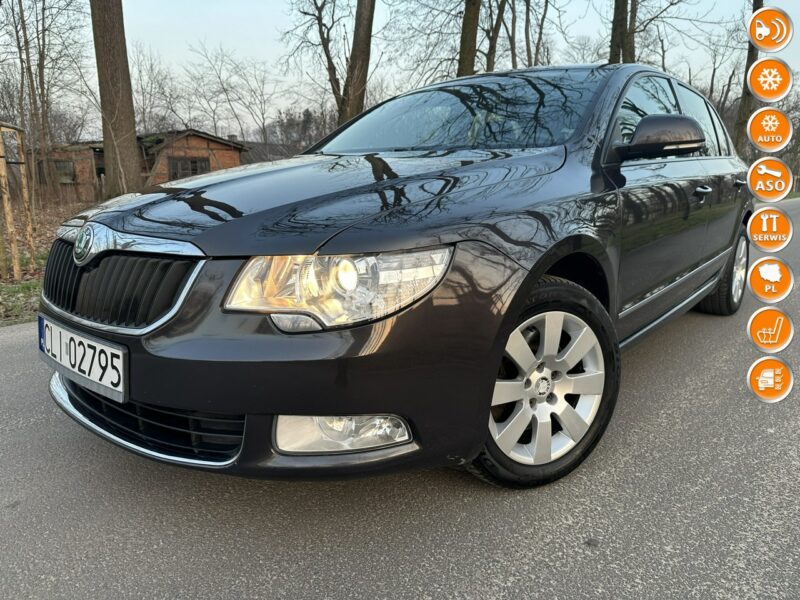 Škoda Superb 1.8 TSI Elegance 160 Koni Polski Salon Super Stan Niski Przebieg II (2008-2015)