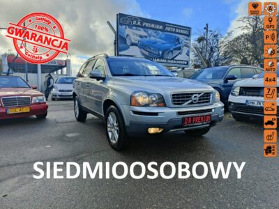 Volvo XC 90 3.2 Benzyna 243 KM, 4x4, Bliss, Kamera Cofania, Skóra, Grzane Fotele I (2002-2014)